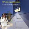 High-Brightness Solar-Powered All-in-One Outdoor Waterproof Motion Sensor Wall Light