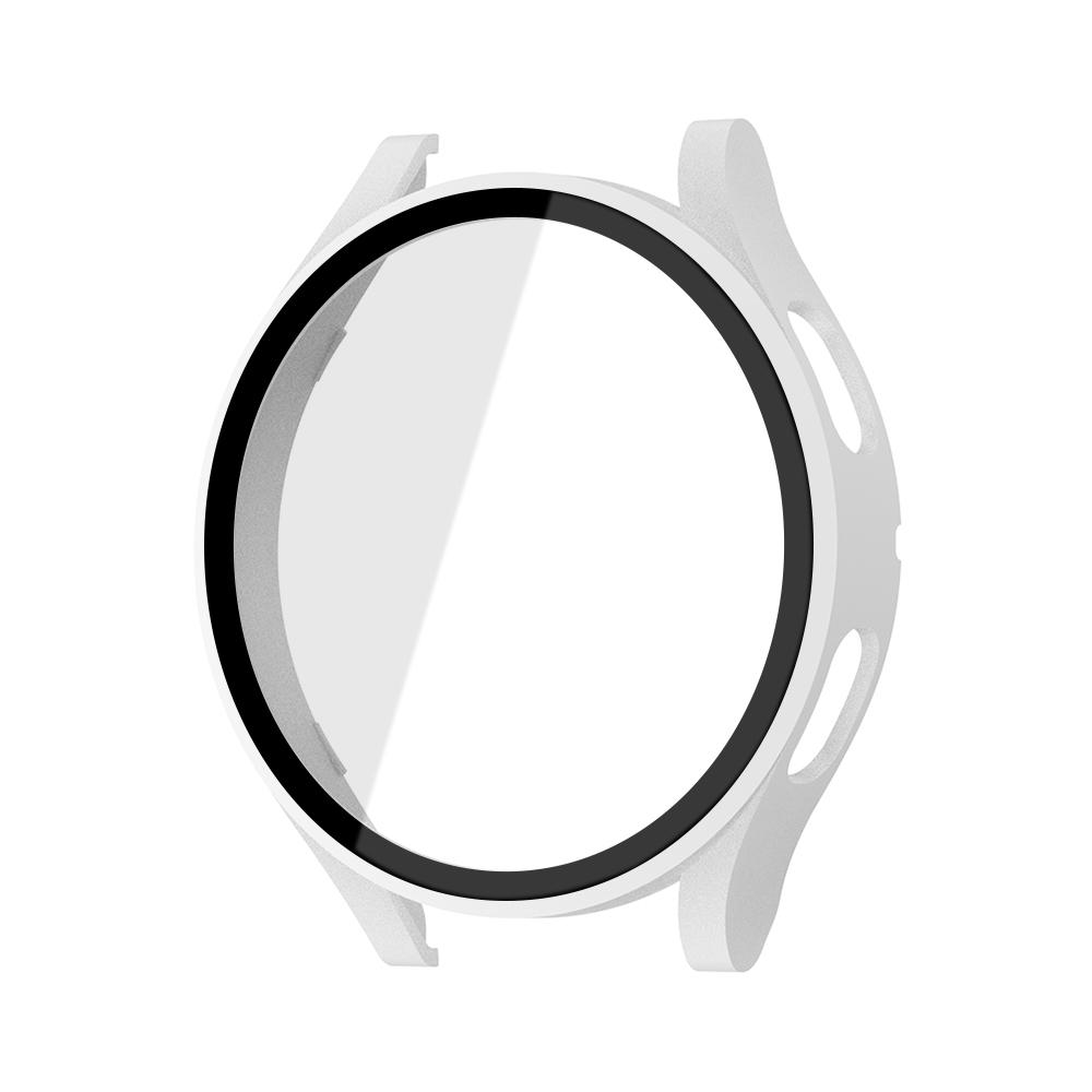 Закаленное Стекло+Чехол для Samsung Galaxy Watch 4/5/6 44мм40мм Защита Экрана Бампер Оболочка Жесткий Матовый Защитный Чехол Со всех сторон