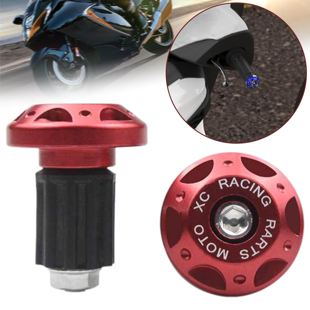 Motorcycle Handlebar Plug Modified Aluminum Alloy Plug Scooter Plug Faucet Electric Accessories Handlebar Plug Handlebar H9w4