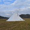 5-8 People Tipi Hot Tent with Stove Jack Camping Pyramid Teepee Tent for Camping Backpacking Hiking