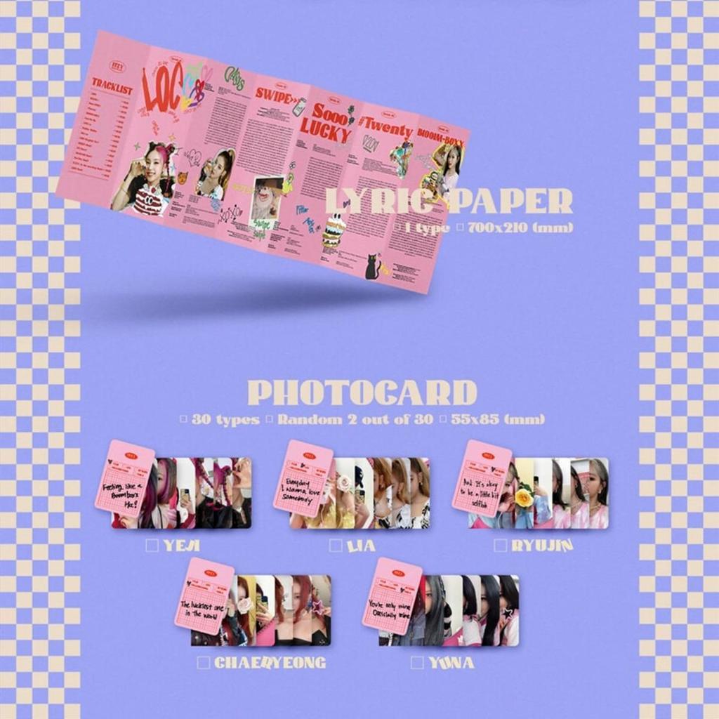 ITZY [CRAZY IN LOVE] Альбом