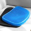 Yousheng Gel Seat Cushion for Long Sitting Honeycomb Design Breathable Seat Cushion Chair Cushion for Hip Pain Relief Home Office Car Use