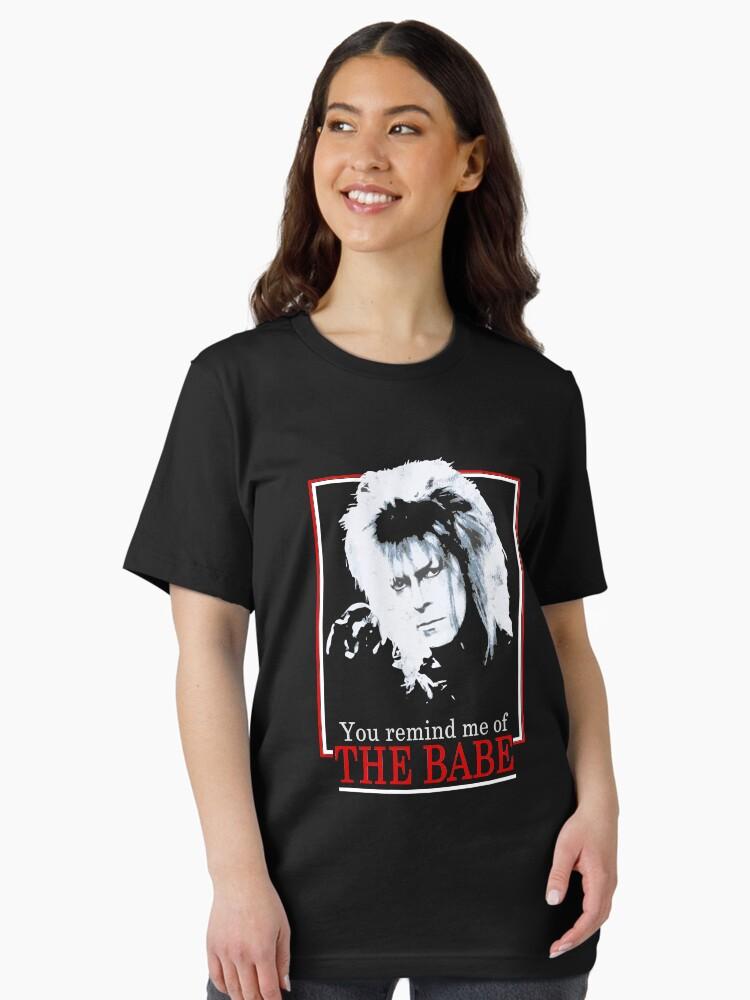 David Bowie Womens Labyrinth Retro You Remind Me of The Babe Essential T-Shirt