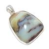 Chrysoprase Gemstone Handmade 925 Steling Silver Jewelry Pendant 1.97" SU-9667