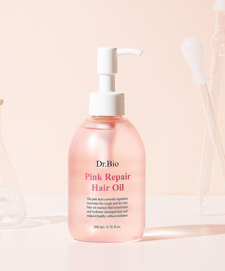 Pink Repair Hair Oil 200ml | Improves damaged hair cuticles, No Stickiness
