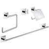 4-in-1 Accessory Set - GROHE - 41115000 - Chrome - Metal - Shower