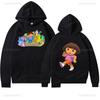 Dora The Explorer Fashion-Forward Fans Cozy Hoodies with Vibrant Prints HoodyCreativity Adventure Cartoon Adult Tops Women Gift