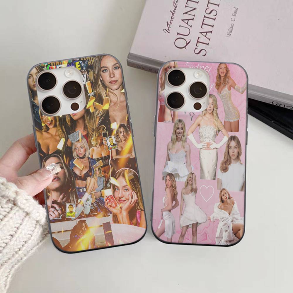 Певица Сидни С-Суини Для IPhone 17 16 15 14 Plus 13 12 11 Pro Max С ударопрочным защитным чехлом для телефона