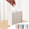 Desktop Trash Can With Lid Plastic Micro Push Trash Can Small Countertop Trash Can For Office Dresser