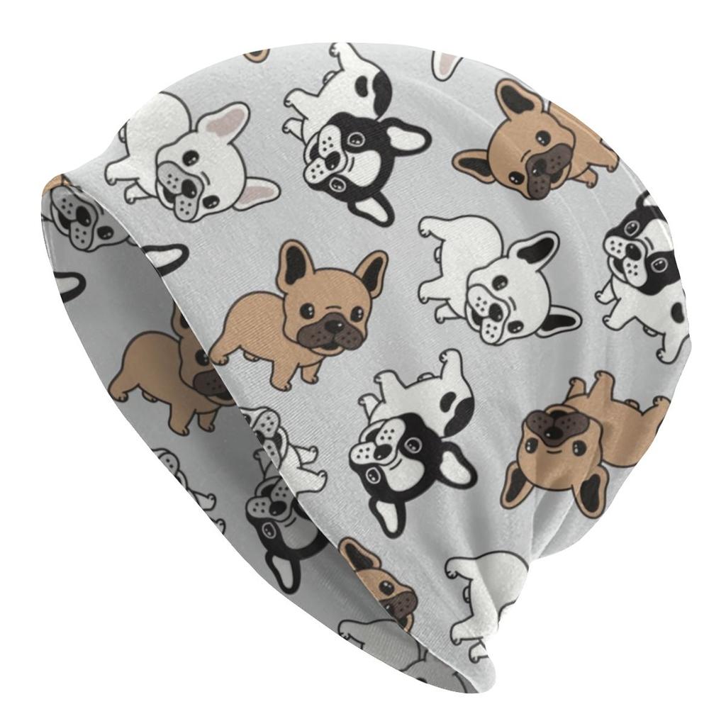Семья Frenchie, французский бульдог, шапочка для любителей собак, вязаная шапка унисекс, женская теплая зимняя шапка в стиле хип-хоп Skullies, шапка для лыж
