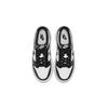 Nike Черные белые детские кроссовки Dunk Low GS CW1590-100