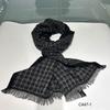 G·TENNA NX-C447 Unisex Coin Pattern Cashmere Scarf