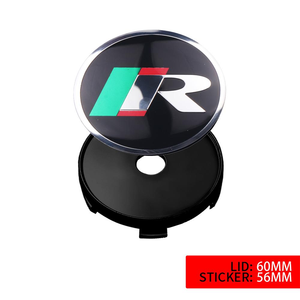 4pcs 56mm Car Emblem Wheel Center Hub Cap Cover Sticker For Skoda Rapid Octavia VRS VII S Kodiaq Karoq Fabia Superb Scala Yeti