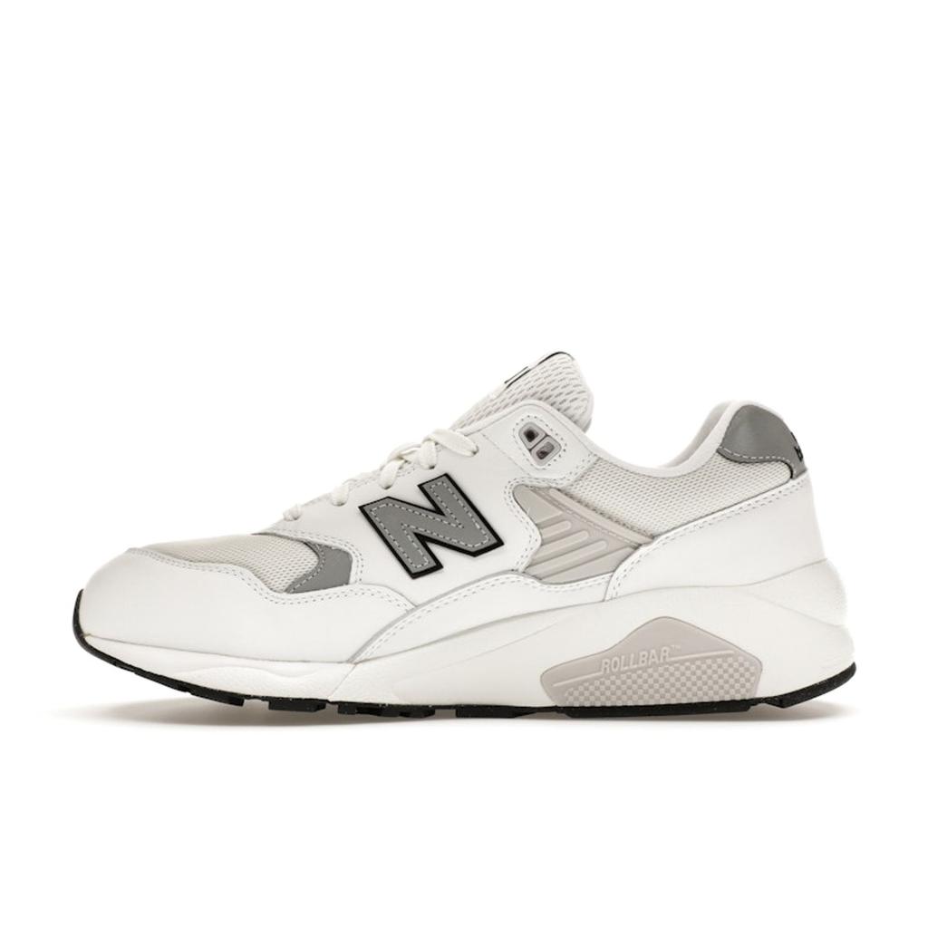 New Balance 580 Белые Серебристые Мужские Кроссовки Металлик Sea-Salt MT580EC2