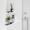 Bathroom Storage Rack Corner Shelf Rustproof Strong Load-bearing Simple Installation Floating Shower Shelf