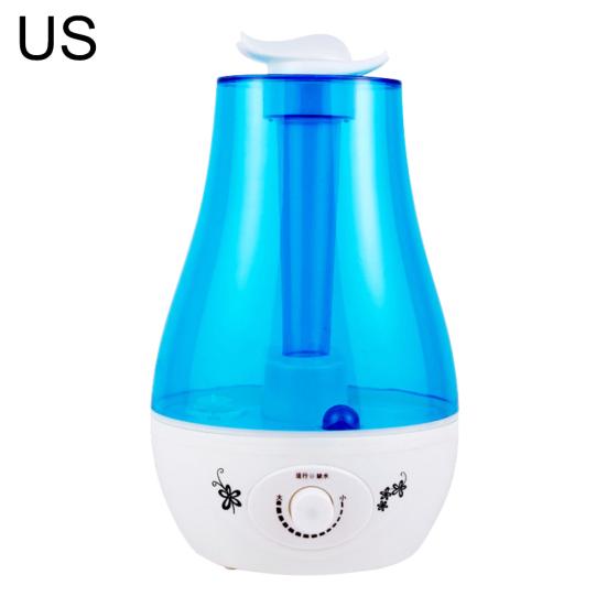 3L Ultrasonic Dual Nozzle Atomizer Home Office Desktop Diffuser Mist Humidifier