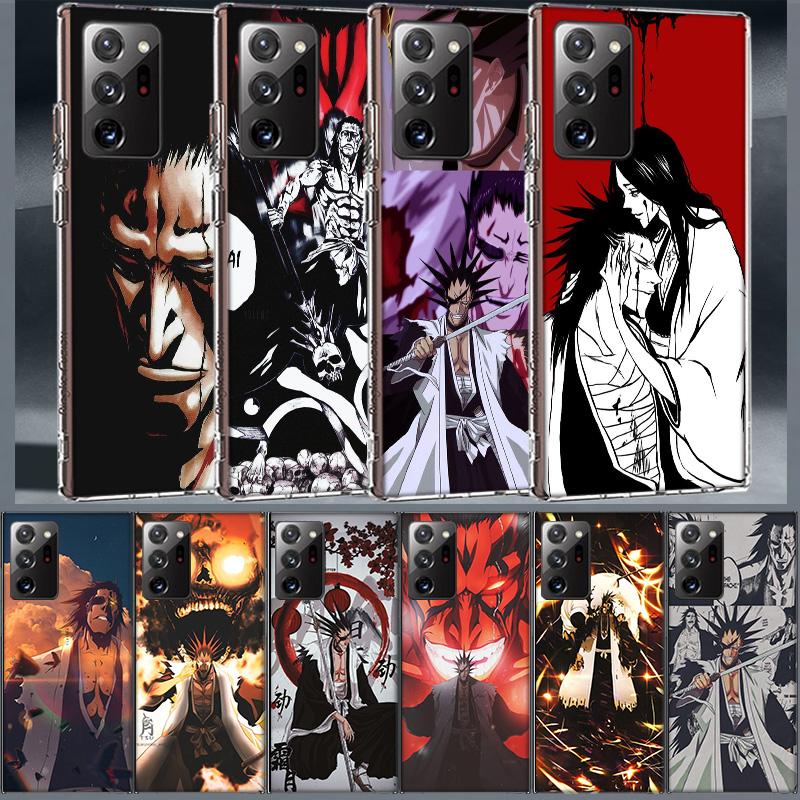 BLEACH Zaraki Kenpachi Phone Case for Samsung A55 A35 A25 A15 A07 A05S A16 A17 A26 A36 A37 A56 A57 Galaxy Note 20 10 A50S A71 A5