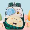 Cute Smiling Expression Flower Bee Pattern Children Backpack For Use Daily