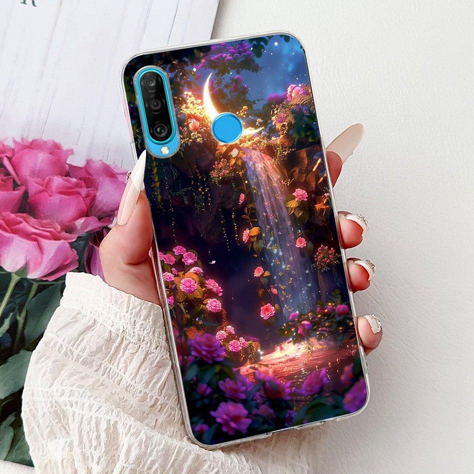 Для Huawei P30 Lite P 30 P30 Pro Крутой Чехол для Телефона с Рисунком Дракона и Тигра Для Huawei P30 P30Pro P30lite Мягкие Силиконовые TPU Чехлы