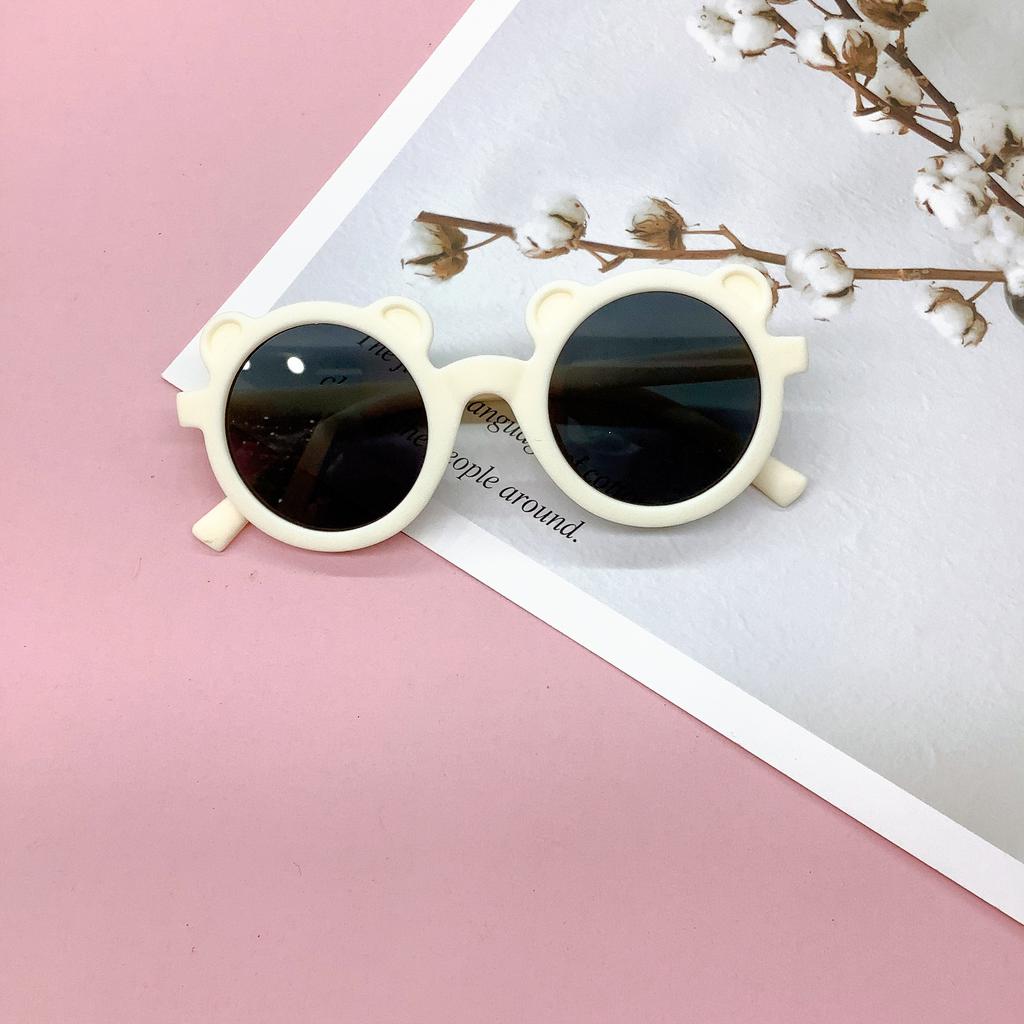 Солнцезащитные очки Vintage Bear Matte Wind, Cute Boy, Girl, Child, UV Protective, Детские солнцезащитные очки