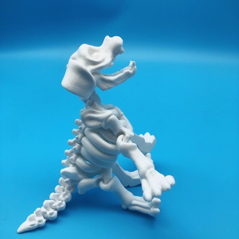 3D-печатные статуэтки таксы-скелета, костяные украшения для такс, статуэтки собак-скелетов и подвижные щенки