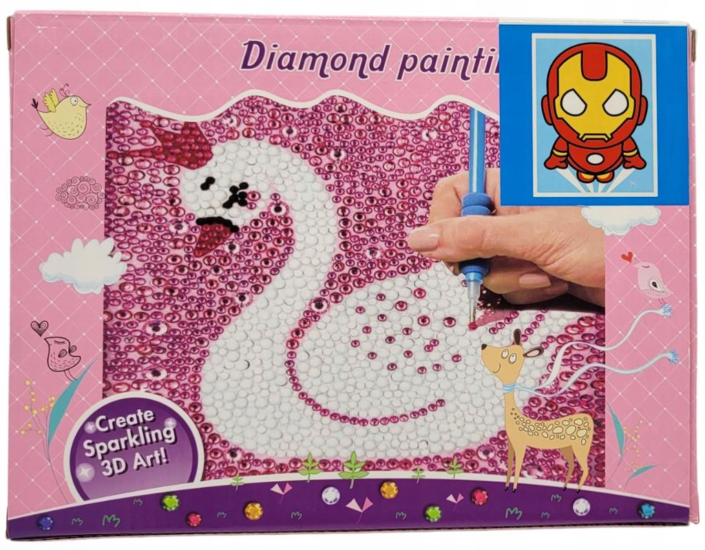 5D diamond embroidery MOSAIC picture frame DIY KIT 15 x 20 cm