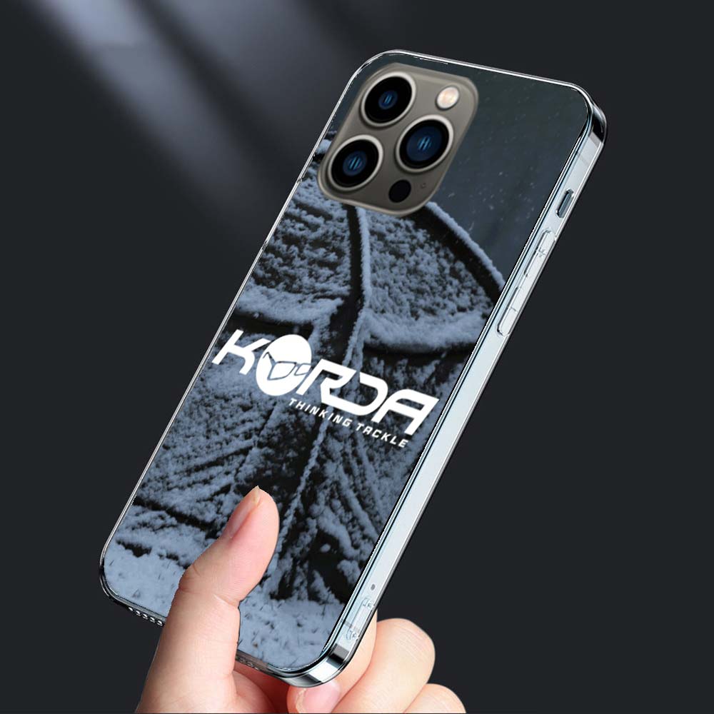 Korda Fishing Tackle Phone Case For Apple Iphone 16E Capa 15+ 14 Plus 17 Air 16 Pro Max 12 Pro Cute 13 Mini Cover Shell TPU Cove