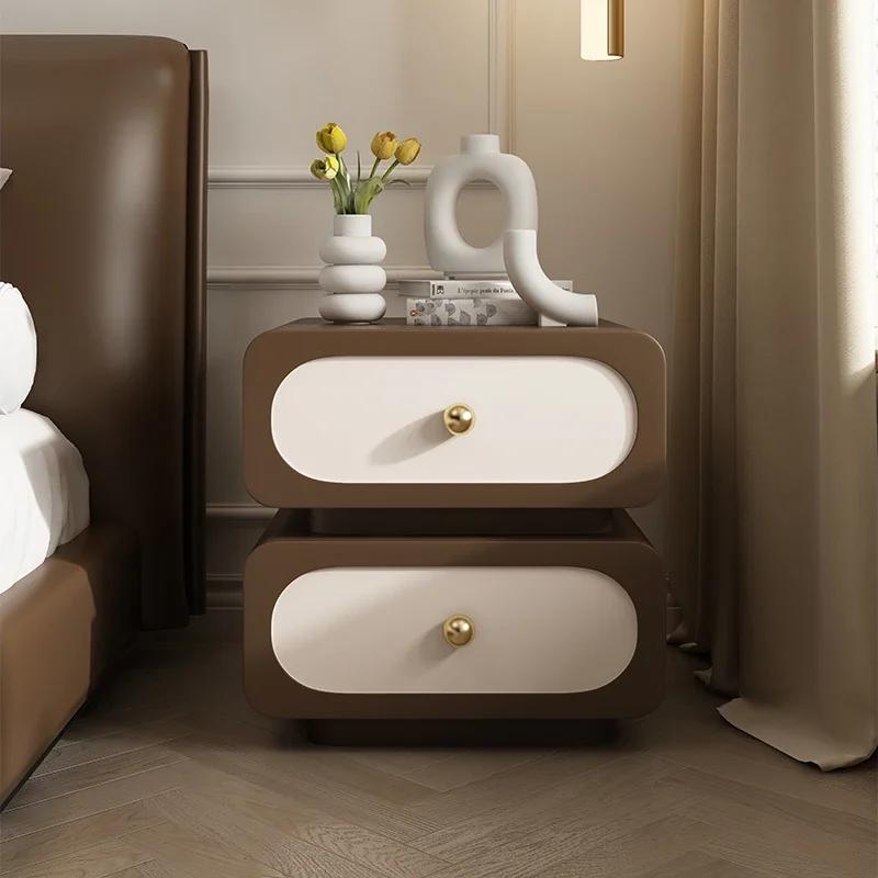 Современный прикроватный столик для спальни, детский прикроватный столик для хранения, домашние маленькие прикроватные тумбочки, угловой шкаф, мебель для спальни