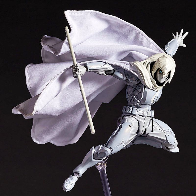 16 см Фигурка Лунного Рыцаря Revoltech Amazing Yamaguchi Марк Спектор Фигурка Действия Коллекция Украшение Модель Игрушки Подарки на День Рождения Для Детей