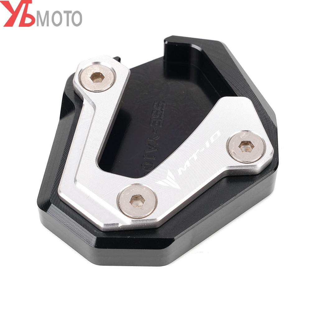 Аксессуары для мотоциклов для Yamaha MT-10 MT 10 FZ10 2016-MT10 SP 2022 2023, боковая подставка, удлинитель, поддержка