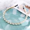 Modyle Fashion Full Pearl Hairbands Elastic Flower Women Hair Hoop Bands Headband Bezel Girls Hair Accessories Headdress