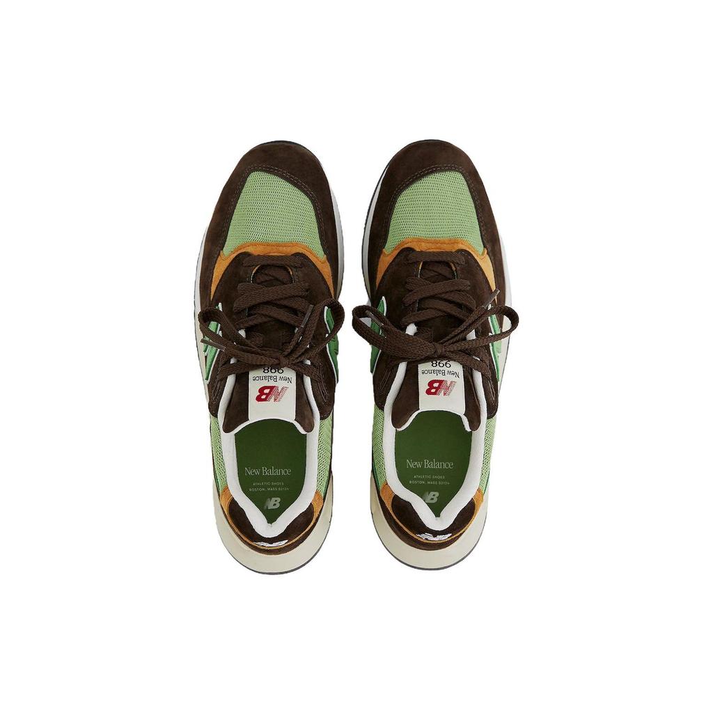 Teddy Santis x New Balance 998 Сделано в США Коричневый Зеленый Мужские Кроссовки U998BG