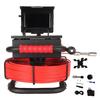 Sewer Camera 4.3 Inch Small DVR Recorder Stainless Steel Probe Pipe Inspection Camera 100‑240V 20m