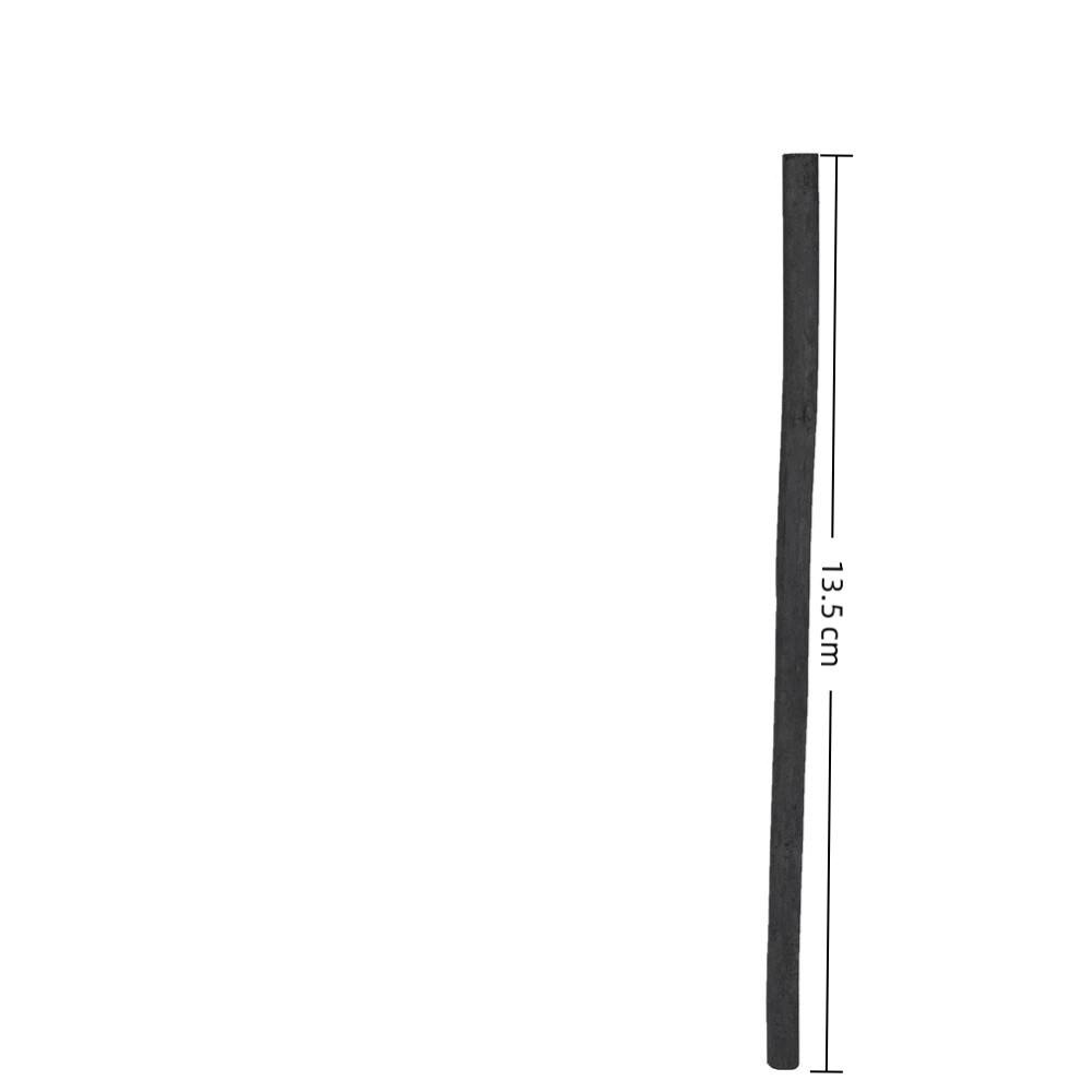 25PCS Four Types Charcoal Sticks Black Artist Charcoal Strips Quick Sketch Outlining
