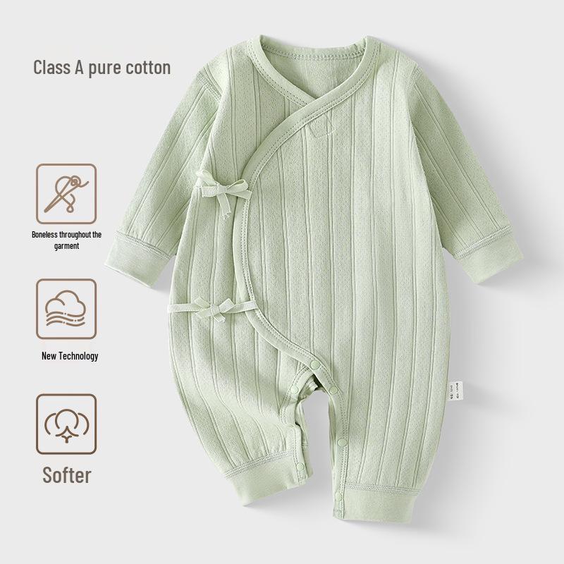 Детский боди из чистого хлопка - Монашеский комбинезон для новорожденных на все сезоны (0-3 месяца)