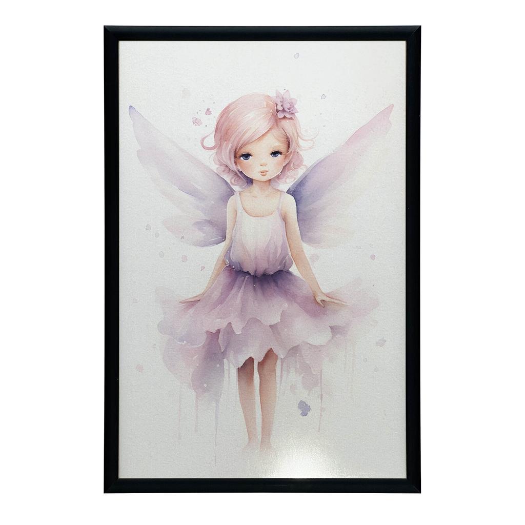 Magiczna Elfowa Wróżka Magiczna Elfowa Wróżka, 30X40 Cm, Rama Aluminiowa Złota, Papier Matowy 230 Gsm