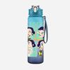 750Ml Water Bottler K-Pop Demon Hunters Printed Character Water Cup Large Capacity Outdoor Portable Rope Drinking Bottle for Boy Girl Gift