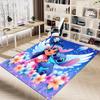 Stitch Angel Friendship Carpet For Playroom Bedroom Living Room Sofa Home Decorkids Game Area Rug Nonslip Floor Mat