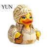 Detailed Guitar Playing Duck Ornaments Charming Novelty Ornament, Musical Theme with Nostalgic Atmosphere Decor Decor, Decorative Collectible