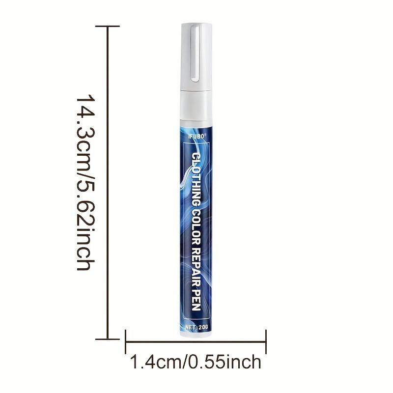 IFUBO Fabric Repair Pen | No-Fade Permanent Ink | Instant Fix for Clothes Jeans Suits | Multi-Color DIY Marker