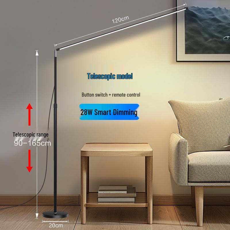 Super Bright T98 LED Floor Lamp for Living Room, Bedroom, or Study - Eye Protection and Ambient Lighting.