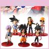 Vibrant Dragon Ball Z Pvc Statues Complete Set Of Six Goku Trunks Vegeta And Bulma Toys