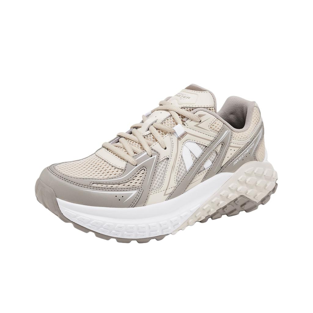 Skechers Мужские кроссовки Dad Shoes, мягкие, удобные, прочные, низкие, серо-коричневые 232740-TPBR