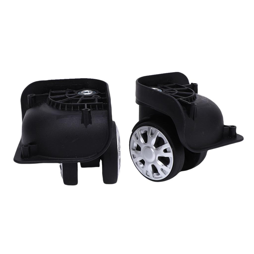 Колеса для чемодана, износостойкие, из АБС-пластика, бесшумные, амортизирующие, маленькие, поворотные, для замены