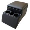 Rear Seat Console Delica Mitsubishi Black Rear Seat Drink Holder Box, D5 Compatible, Compatible, Leather-Look Armrest, Storage, Armrest,