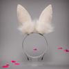 A Handmade Plush Animal Ear Headdress J Hair Accessories Olita Hairpin Festival Cosplay Rabbit Ear Headband
