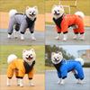 Winter Pet Dog Clothes Waterproof Dog Coat With D Ring Warm Pet Clothing for Medium Dogs Puppy Jacket Dog Coat Four Leg