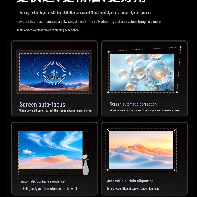 SAST A11 Full HD 1080P Smart LED Projector (CN version)