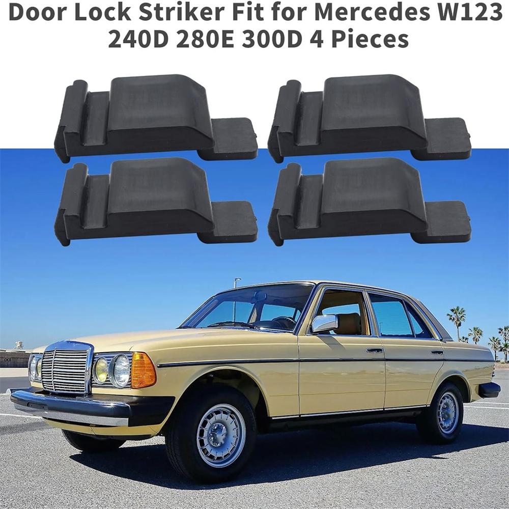 4 шт. Накладка замка двери подходит для Mercedes W123 240D 280E 300D