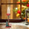 Anti Slip Tea Light Candle Stand Resin Santa Claus Candle Holders  Party Favors